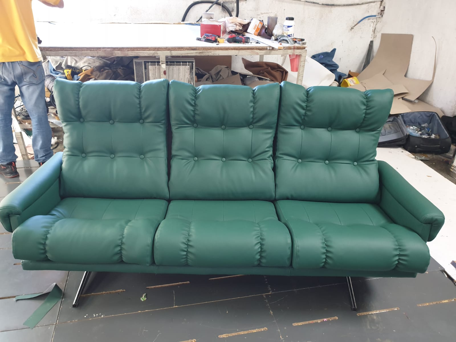Sillón restaurado completo